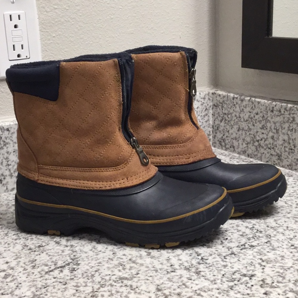 Bass Cordova Zippered Duck Boots